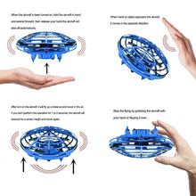 将图片加载到图库查看器,Mini Helicopter UFO RC Drone Infraed Hand Sensing Aircraft