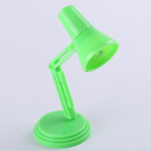 Load image into Gallery viewer, Mini LED Portable Solid Night Reading Desk Decoration Eye Protection Battery Table Lamp Home Model Kids Study Reading Light Tool Cute Study Lamps for Bedroom Décor