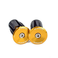 将图片加载到图库查看器,Mini Lightweight Lock Mountain Bicycle Grip Handlebar End Cap Handle Bar Grips End Plugs Mountain Bike Road Bicycle One Pair Bike Handlebar End Plugs Aluminum Alloy Expansion Handlebar Grips Cap