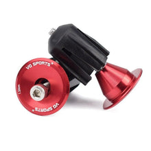 将图片加载到图库查看器,Mini Lightweight Lock Mountain Bicycle Grip Handlebar End Cap Handle Bar Grips End Plugs Mountain Bike Road Bicycle One Pair Bike Handlebar End Plugs Aluminum Alloy Expansion Handlebar Grips Cap