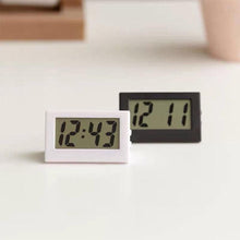 Load image into Gallery viewer, Mini Small Car Desk Digital Clock Watch Car Dashboard Digital Clock Vehicle Adhesive Clock with Jumbo LCD Time & Day Display Mini Automotive Stick On Watch for Car T Gauges Mini Digital LCD Screen Travel Electronic Clock For Home Office Desktop Clocks
