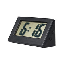Load image into Gallery viewer, Mini Small Car Desk Digital Clock Watch Car Dashboard Digital Clock Vehicle Adhesive Clock with Jumbo LCD Time & Day Display Mini Automotive Stick On Watch for Car T Gauges Mini Digital LCD Screen Travel Electronic Clock For Home Office Desktop Clocks