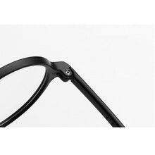 Load image into Gallery viewer, Mini Small Comfortable Round Reading Glasses Female Male Black Red Bendable Retro Ultra Light Hyperopia Frame +1.0 to +4.0