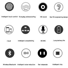 Load image into Gallery viewer, Mini True Wireless Earbuds TWS Touch Control Bluetooth 5.0 Headphone