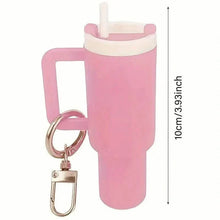 将图片加载到图库查看器,Mini Water Bottle Keychain - Street Style, Plastic Material