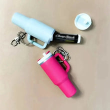 将图片加载到图库查看器,Mini Water Bottle Keychain - Street Style, Plastic Material