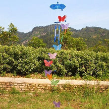 Load image into Gallery viewer, Model Creative Crystal Butterflies-Wind Chime Hanging Ornament Mobile Wind Bell Garden Ornament Lucky Yard Garden Living Room Home/Wall/Room For Mom Birthday Gift Metal Music Wind Chimes Indoor & Outdoor Decor