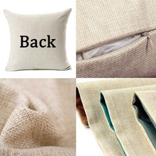 Load image into Gallery viewer, Modern Black And White Animals Portrait Photography Of Lion Zebra Elephant Tiger Pattern Sofa Pillow Cover Home Decor Square Cushions Cover 45x45cm