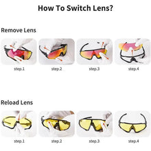 将图片加载到图库查看器,Modern Black Bike Glasses Sports Running Eyewear Fishing Polarized Glasses For Men And Women Cool Unisex Cycling UV400 Glasses For Running