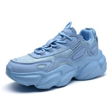 将图片加载到图库查看器,Modern Blue Men's Running Shoes Comfortable Breathable Unisex Sports Shoes Rubber Hard-Wearing Sneakers Casual Sport Shoes Casual Sports Tennis Sneakers