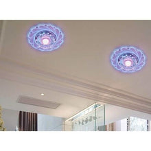 Load image into Gallery viewer, Modern Crystal LED Saving Bright Ceiling Blue Light Lamp Fixture Chandelier