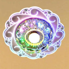 Load image into Gallery viewer, Modern Crystal LED Saving Bright Ceiling Blue Light Lamp Fixture Chandelier