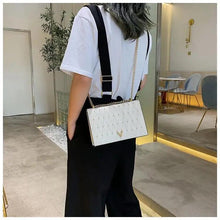 Load image into Gallery viewer, Modern Elegant Luxury Sterling Pu Leather Crossbody Bags For Women And Girls Designer Chains Shoulder Messenger Bag For Female