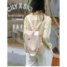 Load image into Gallery viewer, Modern Elegant Waterproof Women's Backpack Fashionable Anti-theft Women Backpacks Nice Print School Bag High Quality Large Capacity Backpack