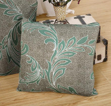 Load image into Gallery viewer, Modern Floral Pillow Cover Matching Sofa Pillowcases Decorative Cushion Covers For Couch Sofa Home Office Throw Pillow Covers Modern Pretty White Floral Hand Couch Sofa Decorative Pillow Cases Cushion Home Decor 2 pieces 45*45cm