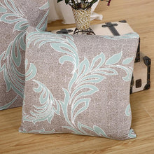 Load image into Gallery viewer, Modern Floral Pillow Cover Matching Sofa Pillowcases Decorative Cushion Covers For Couch Sofa Home Office Throw Pillow Covers Modern Pretty White Floral Hand Couch Sofa Decorative Pillow Cases Cushion Home Decor 2 pieces 45*45cm