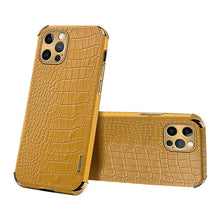 将图片加载到图库查看器,Modern Green Leather Case for iPhone 14 Pro Max Mini 13 11 Pro Max X XR XS Max 13 Mini Cases Luxury PU Leather Covers Luxury Cover Gold Edge for Women Girls Slim Leather Elegant Iphone Protective Cover