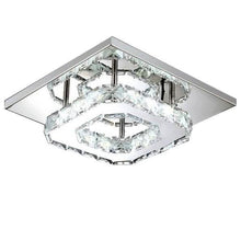 Load image into Gallery viewer, Modern LED Crystal Ceiling Lamp