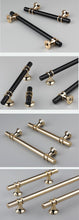 Load image into Gallery viewer, Modern Light Luxury Zinc Alloy Door Handle Cabinet Handle Drawer Handle Fashion Furniture Handle Hardware Cabinet Pulls Brushed Nickel Stainless Steel Kitchen Drawer Pulls Cabinet Handles