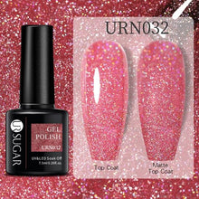 Load image into Gallery viewer, Modern Luxury Autumn Winter Womens Gel Polish Glossy Matte Diamond Effect Long Lasting Nail Art Sequins Design