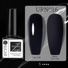 Load image into Gallery viewer, Modern Luxury Autumn Winter Womens Gel Polish Glossy Matte Diamond Effect Long Lasting Nail Art Sequins Design