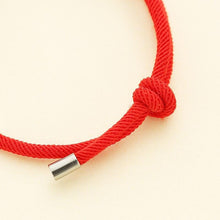 Load image into Gallery viewer, Modern Matching Sun Moon Charm Paired Bracelets Adjustable Magnet Bracelet For Couples Red Rope Bracelets Couple Attraction Friendship Bracelet For Boyfriend Girlfriend
