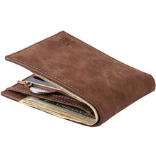 将图片加载到图库查看器,Modern New High Quality Wallet For Men Fashion Mini Men's Luxury Business Wallet Card Holder Man Purse Coin Bag Slim Wallet For Men PU Leather Wallet with 8 Slots Bifold Credit Card Holder Wallet