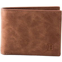 将图片加载到图库查看器,Modern New High Quality Wallet For Men Fashion Mini Men's Luxury Business Wallet Card Holder Man Purse Coin Bag Slim Wallet For Men PU Leather Wallet with 8 Slots Bifold Credit Card Holder Wallet