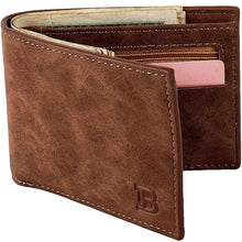将图片加载到图库查看器,Modern New High Quality Wallet For Men Fashion Mini Men's Luxury Business Wallet Card Holder Man Purse Coin Bag Slim Wallet For Men PU Leather Wallet with 8 Slots Bifold Credit Card Holder Wallet