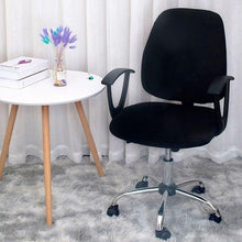 Load image into Gallery viewer, Modern Office Boss Chair Cover Spandex Computer Gamer Swivel Chair Covers Washable Armchair Slipcover For Net Bar Computer Stretch Chair Covers Spandex Office Computer Chair Cover Removable Washable Rotate Swivel Chair Protective Covers