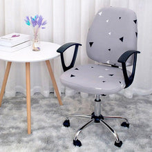 Load image into Gallery viewer, Modern Office Boss Chair Cover Spandex Computer Gamer Swivel Chair Covers Washable Armchair Slipcover For Net Bar Computer Stretch Chair Covers Spandex Office Computer Chair Cover Removable Washable Rotate Swivel Chair Protective Covers