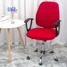 Load image into Gallery viewer, Modern Office Boss Chair Cover Spandex Computer Gamer Swivel Chair Covers Washable Armchair Slipcover For Net Bar Computer Stretch Chair Covers Spandex Office Computer Chair Cover Removable Washable Rotate Swivel Chair Protective Covers