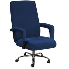 Load image into Gallery viewer, Modern Office Chair Covers Stretch Washable Computer Chair Slipcovers for Universal Rotating Chair Spandex Anti dirty Computer Chair Cover Elastic Polyester Office Chair Cover Easy Washable Removable With Armrest Cover