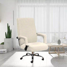 Load image into Gallery viewer, Modern Office Chair Covers Stretch Washable Computer Chair Slipcovers for Universal Rotating Chair Spandex Anti dirty Computer Chair Cover Elastic Polyester Office Chair Cover Easy Washable Removable With Armrest Cover
