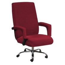 Load image into Gallery viewer, Modern Office Chair Covers Stretch Washable Computer Chair Slipcovers for Universal Rotating Chair Spandex Anti dirty Computer Chair Cover Elastic Polyester Office Chair Cover Easy Washable Removable With Armrest Cover