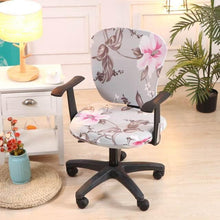 Load image into Gallery viewer, Modern Printing Elastic Stretch Office Chair Cover Computer Armchair Slipcover Protector Anti-dirty Rotating Chair Seat Case Computer Office Chair Covers - Protective & Stretchable Universal Chair Cover Stretch Rotating Chair Slipcover
