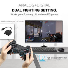 Load image into Gallery viewer, Modern Purple Wireless Joystick Gamepad Controller Along With Double Vibration Shock Perfect For PC Laptop Smart TV