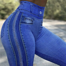 将图片加载到图库查看器,Modern Ripped Jeans Women Pants Push Up Running Sports Leggings Elegant Pants Ripped Stretch Fitted Lifting Pants Slim Pants Female Comfortable Casual Trousers For Fitness