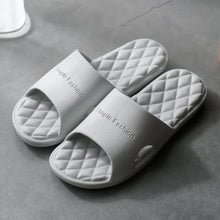 Load image into Gallery viewer, Modern Slippers Women Summer Thick Bottom Indoor Home Couples Home Bathroom Soft To Wear Cool Slippers EVA Open Toe Soft Slippers Soft Shower Massage Bath Pool Gym House Slipper