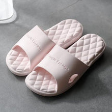 Load image into Gallery viewer, Modern Slippers Women Summer Thick Bottom Indoor Home Couples Home Bathroom Soft To Wear Cool Slippers EVA Open Toe Soft Slippers Soft Shower Massage Bath Pool Gym House Slipper