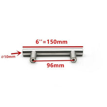Load image into Gallery viewer, Modern Stainless Steel Kitchen Door Cabinet Bar Handle Pull Knob Cabinet Knobs Furniture Handle Cupboard Drawer Handle Stainless Steel Hollow Tube Bar Drawer Pulls Cupboard Knob For Kitchen Furniture Hardware