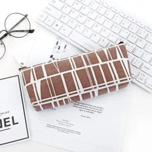 Load image into Gallery viewer, Modern Student Pencil Case Minimalist Simple Pen Bags Durable Zipper Pencil Cases For Office