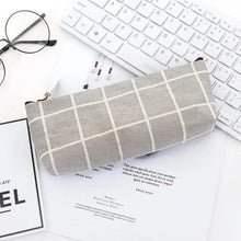 Load image into Gallery viewer, Modern Student Pencil Case Minimalist Simple Pen Bags Durable Zipper Pencil Cases For Office