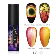 Load image into Gallery viewer, Modern Styllish Elegant 9D Cat Magnetic Nail Gel Polish UV LED Permanent Elegant Colorful Charming Effect For Womens