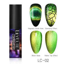 Load image into Gallery viewer, Modern Styllish Elegant 9D Cat Magnetic Nail Gel Polish UV LED Permanent Elegant Colorful Charming Effect For Womens