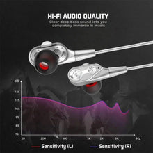 Load image into Gallery viewer, Modern Unisex Wired Headphones Professional Sound Isolating Earphones 3.5mm Universal Wired Earphone Newest Stereo Headset
