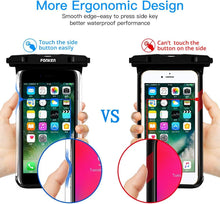 将图片加载到图库查看器,Modern Waterproof Case For Phone Full View Universal Soft Phone Cover For iPhone Water Proof Bag Waterproof Phone Case With Lanyard for iPhone Waterproof Bag
