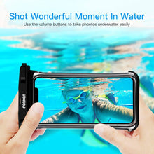 将图片加载到图库查看器,Modern Waterproof Case For Phone Full View Universal Soft Phone Cover For iPhone Water Proof Bag Waterproof Phone Case With Lanyard for iPhone Waterproof Bag