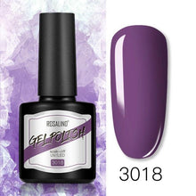 Load image into Gallery viewer, Modern Womens Glossy Colorful 8ml Nail Gel Polish Permanent UV LED High Quality Crystal Effect Design