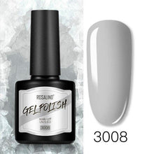 Load image into Gallery viewer, Modern Womens Glossy Colorful 8ml Nail Gel Polish Permanent UV LED High Quality Crystal Effect Design